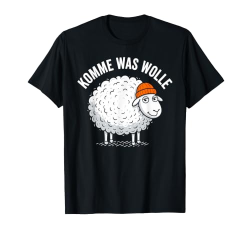 Komme was Wolle Funny Sheep German Humor Animal Pun T-Shirt