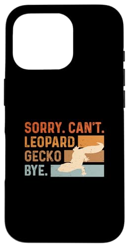 Sorry Can't Leopard Gecko Bye A Leopard Gecko঒��ފw�� �X�}�z�P�[�X iPhone 16 Pro �p