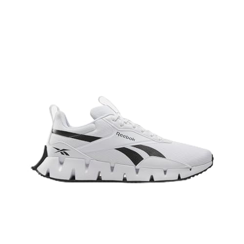 Reebok ZIG DYNAMICA STR, Zapatillas Unisex Adulto, FTWWHT/FTWWHT/CBLACK, 44 EU