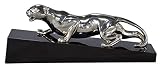 figura historica de pumas Material: bronce plateado, madera