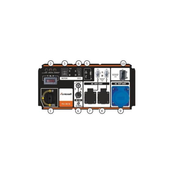 Generador inverter PG-I 80 SE