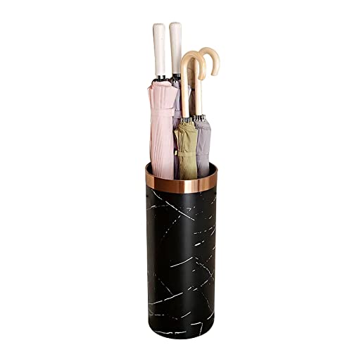 Soporte para paraguas elegante de diseño moderno redondo de 20x48 cm