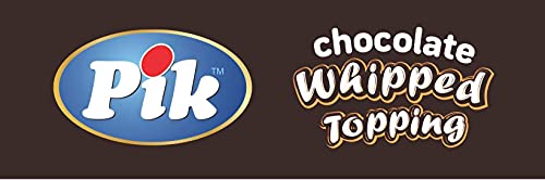 Pik Chocolate Whipped Topping, 500g | Easy-to-make Homemade Whipped Cream | Instant Mix
