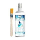 Spray anti-muffa in resina, formula ad asciugatura rapida, 100 ml, agente di rilascio del silicone, soluzione liscia per demolire | Spray antiaderente per realizzare , sapone, cemento, gesso
