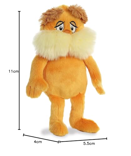 Aurora World 15920 12" The Lorax, 12", Orange, Brown