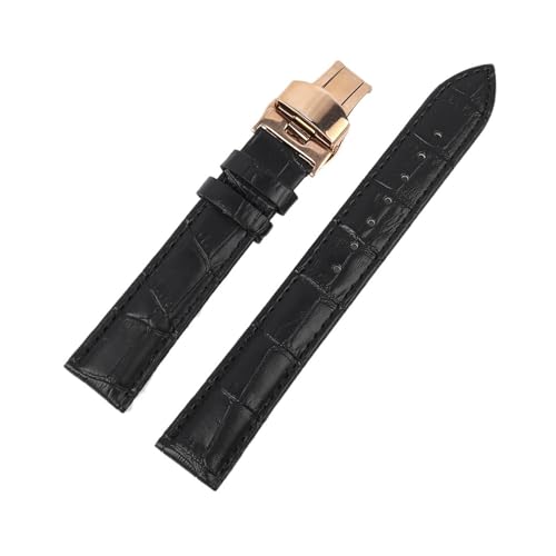 �{�v �|�� �X�g���b�v �o�b�N�� �u���b�N �u���E�� �u���[ ���v�o���h 18mm 20mm 22mm 24mm �u���X���b�g ���v�A�N�Z�T���[(Black-RG Butterfly,18mm)