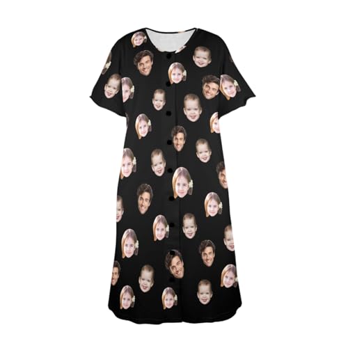 Personalized Nightshirt, Custom Nightgowns for Women, Womens Funny Nightgown4