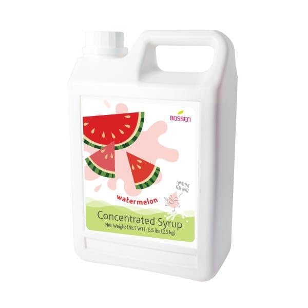Amazon.com : Bossen Concentrated Syrup_5.5 lb (Watermelon) : Grocery ...