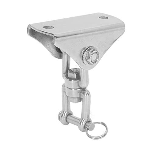 Kit de suspensión de hamaca resistente, gancho de acero inoxidable giratorio de 360 grados