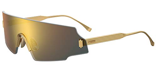 Fendi FENDI FORCEFUL FF 0440/S Gold/Grey Gold 99/1/130 women Sunglasses