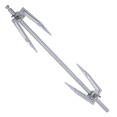 グリル用ロティサリー - ロティサリー ミート フォーク | ステンレス鋼エアフライヤーフォークグリルスピットロッドローストフィッシュチキンフォーク家庭用キャンプピクニック Bami