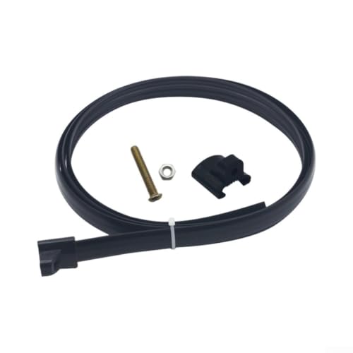 Anillo de retención de ventilador eléctrico de 160 cm, soporte de montaje de repuesto para ventiladores de pared, reducción de ruido, ajuste seguro, elástico grueso para accesorios de refrigeración