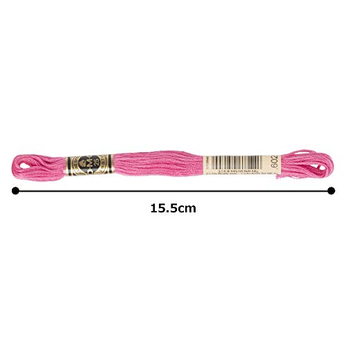 Image of DMC 6-Strand Embroidery Cotton Floss, Medium Cranberry
