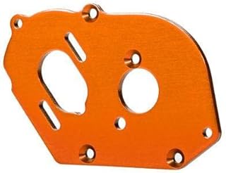 Traxxas 9490A Plate, Motor, Orange (4Mm Thick) (Aluminum)/ 3X10Mm Cs with Split and Flat Washer (2)