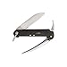 Mil-Tec German Black Sailor Pocket Knife | Compact Portable Robust Deck Multi-Tool for Outdoor Enthusiasts & Sailors | Marlin Spike for Rope Work | Eyelet to Fix on Clothes or Keychain | Steel Blade