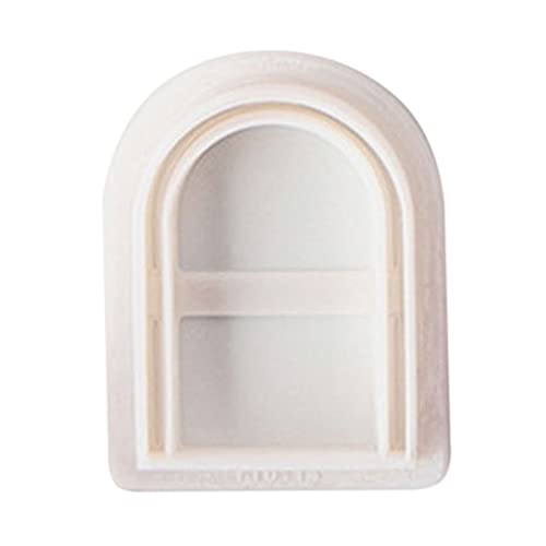 HUANIZI Flower Shape Soft Pottery Clay Polymer Cutter Hollow French Earrings Cut Mold for Earring Jewelry Pendant Making