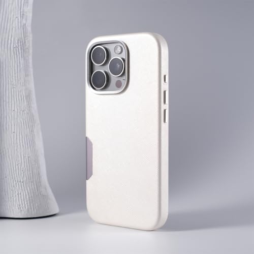 Coque tactile active iPhone 15 Pro Max blanche pour vos photos en voyage