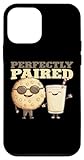 Carcasa para iPhone 12 mini Perfectamente emparejadas, galletas con chispas de chocolate y leche