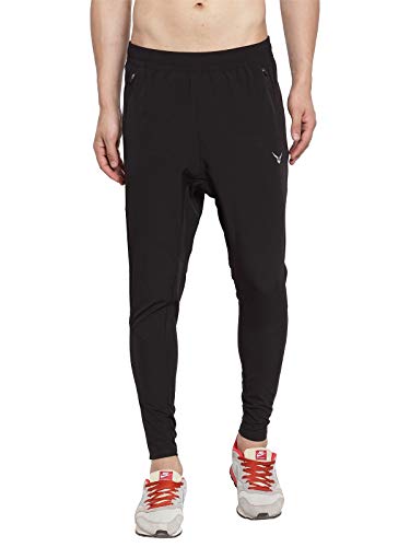 Image of Invincible Men's Athleisure Gym Wear Running Workout Training Fitted Track Pants