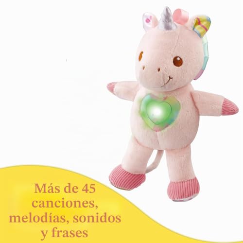 Gato peluche interactivo VTech con canciones y texturas para bebés 7