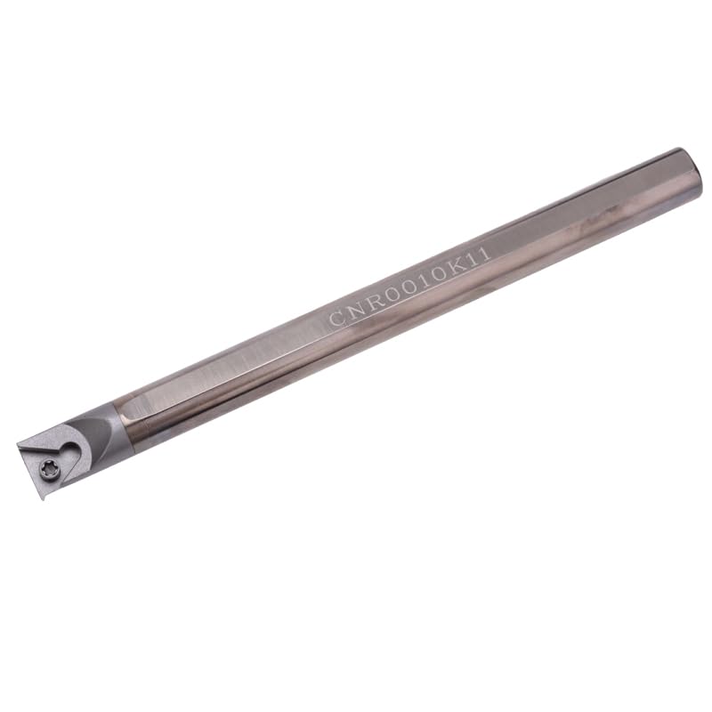 1pc CNR0010K11 CNR Tungsten Steel Anti-Seismic Tool Holder Internal Turning Boring Bar CNC Lathe Cutting use 11IR Carbide Inserts(CNR0020R16)