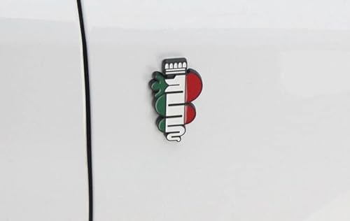 Generico Coppia 2 Stemma Fregio Biscione Adesivo