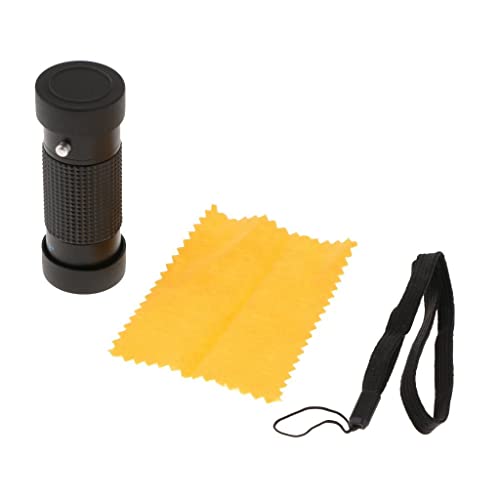 Image of Mini Extra Short Focus 8x21 Monocular Typoscope Microscope Kits Black