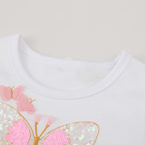 Image of Toddler Girls Tutu Dresses Cute Casual Short Sleeve Dress for Summer Daily Home School Party 2-8T