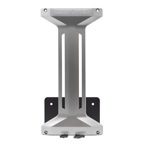 Alpine 2X S2-SB10, 10” PrismaLink™ S-Series Subwoofer Wedge Enclosure - Pair + KTX-LK10 Linking Kit