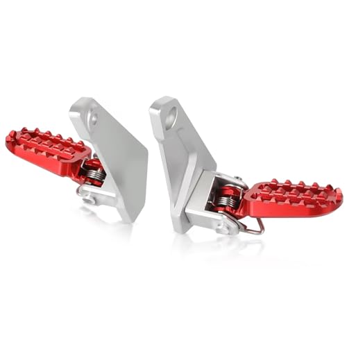 Repose pied moto arrière réglable rouge pour Honda X-ADV 750 2021