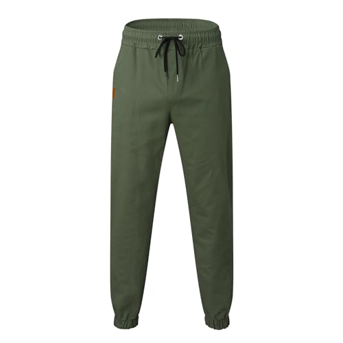 Men's Multi-Pocket Casual Pants Linen-Style Trousers Summer Beach Outdoor Golf Hiking Workwear2