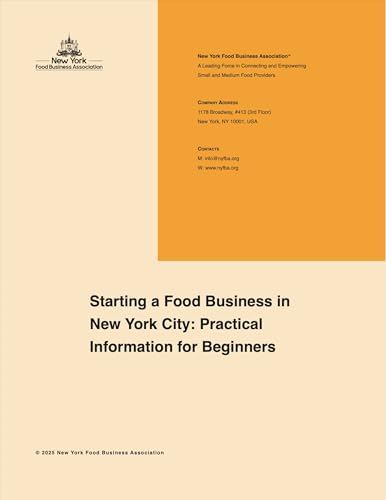 Starting a Food Business in New York City: Practical Information for Beginners