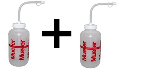 2 X Mueller Sports Water Bottle Natural Quart