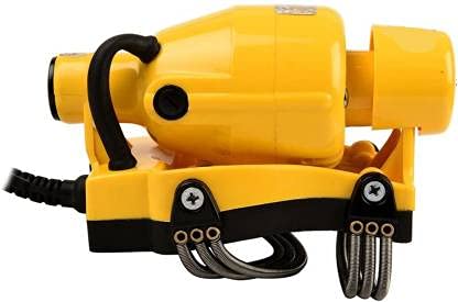 Xtrandz powerful double speed built floating action Body/Head Finger Massager Pain Relief Device (Black) (Yellow)