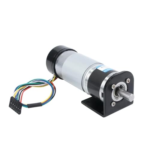 Moteur à engrenage miniature 24V avec encodeur 571 tr/min et support - 4