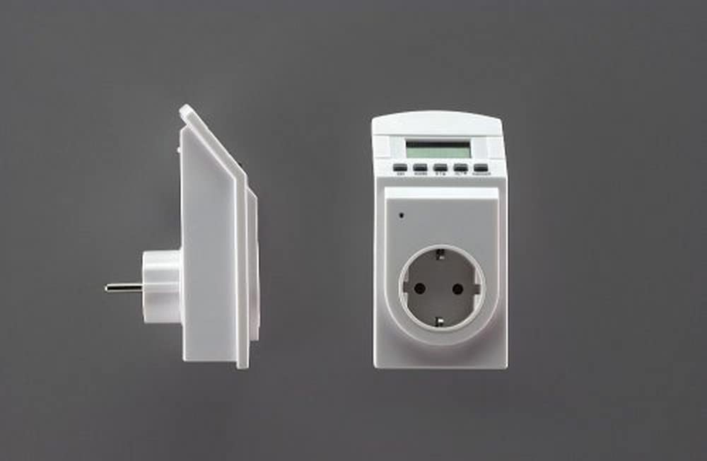 Sunwell Thermo-Timer - Termostato (Digital, 80 mm, 60 mm, 100 mm, Color Blanco)