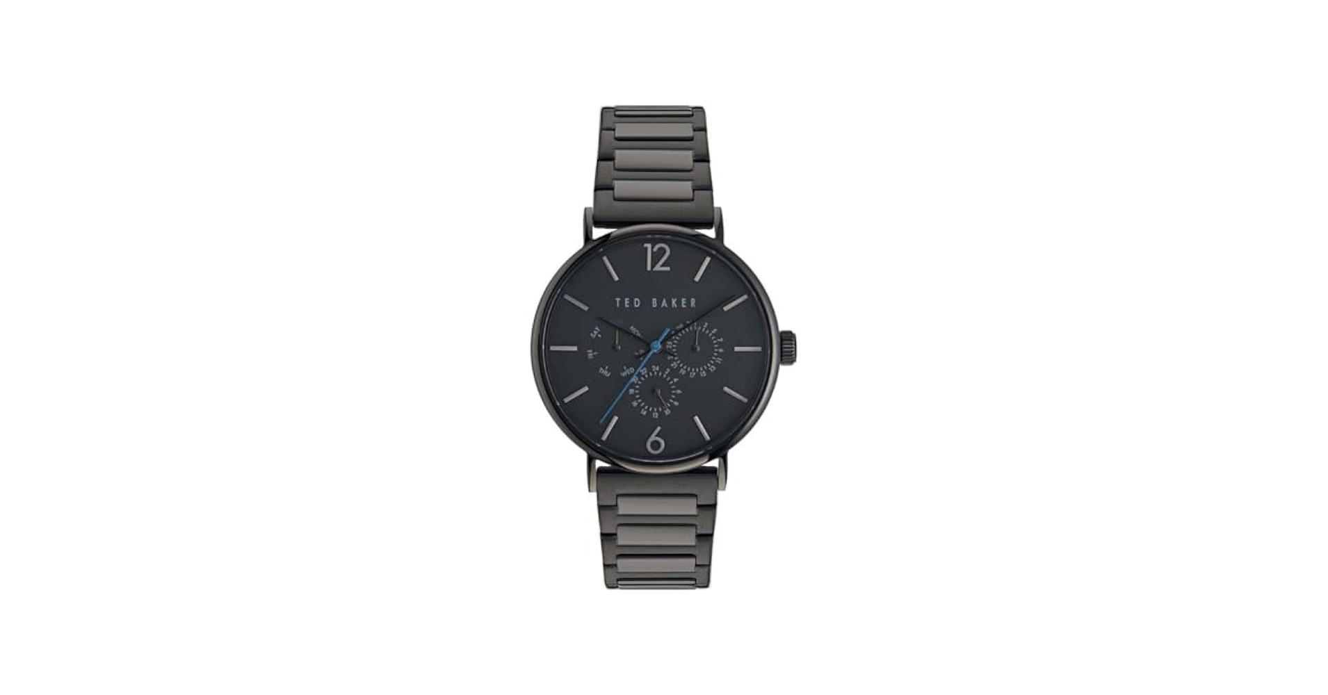 Ted Baker★ロゴ入り上質なレザーApple Watchストラップ blue Amazon.com: Ted Baker Light Blue Saffiano Leather Strap Logo