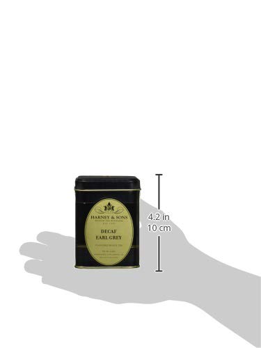 Decaffeinated Earl Grey, Loose tea in 4 Ounce tin