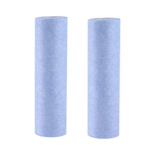 Fangxuee Paño de Limpieza de Cocina Lavable y Reutilizable, 25 X 200 cm, Sin Pelusa, Alta Absorción de Agua y Suciedad para Cocina y Baño