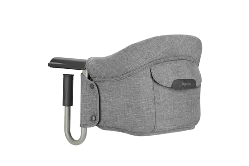 Inglesina Fast, Klappbarer Tischsitz, Hellgrau (Stone Grey), Leicht zu...