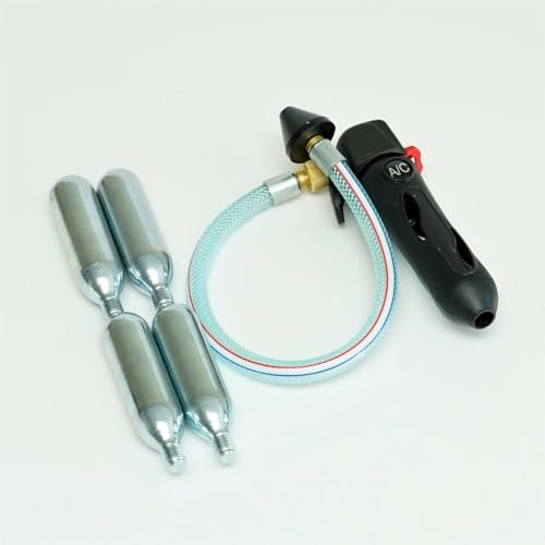 Limpiador de líneas de drenaje de condensado Supco DLG-1 ESP con 4 cartuchos roscados de CO2