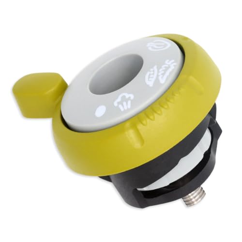 Anakel Home Ersatz-Druckregelventil SS-981368 Kompatibel mit Schnellkochtopf Tefal Secure 5 Neo Express, mit Schüssel und Schornstein, Limettengrün und Grau