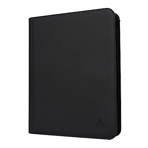 Toploader Binder, Holds 432 Top Loaders, 9 Pockets Top Loader Binder with Sleeves for Cards in 3'' x 4'' Toploaders