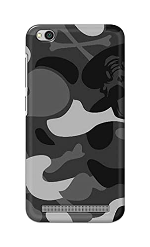 Image of Printed Hard Back Cover Case for Mi Redmi 5A Back Cover (Army Pattern) -1302