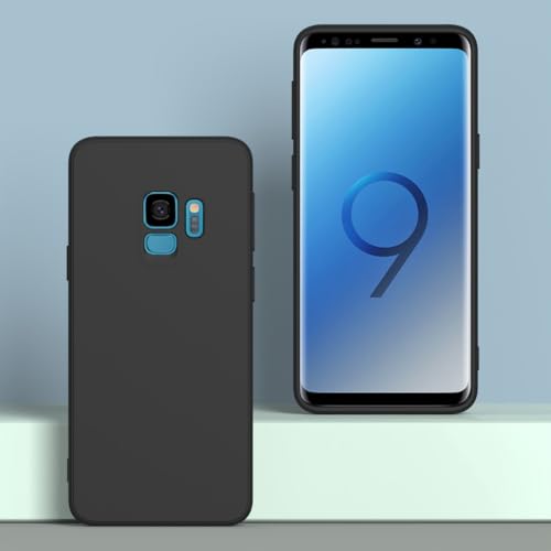 Image of for Samsung Galaxy S9 Plus Case Black, Scratch Resistant with Soft Touch, Slim Thin Phone Cover for Samsung Galaxy S9 Plus