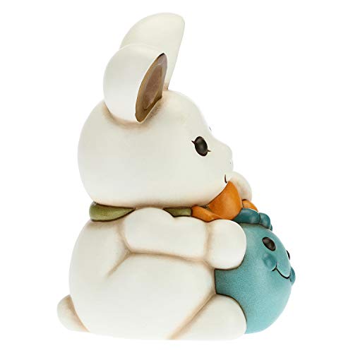 THUN - Adorable Joy Rabbit with Blue Egg - Ornaments - Gift Idea - Color Your Easter Line - Ceramic - 14.5x15.2x21 h cm - Image 4