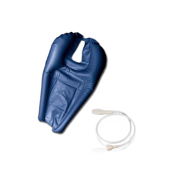 Bac de lavage gonflable + douchette pour soulager les cervicales