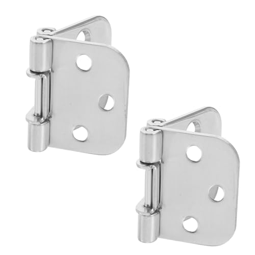 BESPORTBLE 2pcs Heavy Duty Stainless Steel Folding Table Hinges for Furniture Cabinets & RVs Self Supporting Flap Hinge Hardware for Boats and Home Use