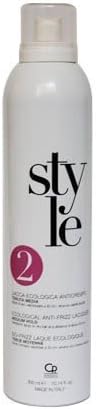 Style – Medium-strong Anti-Frizz Ecological Hairspray – Protects the Hair from Frizz – 300 ml Style – Medium-strong Anti-Frizz Ecological Hairspray – Protects the Hair from Frizz – 300 ml