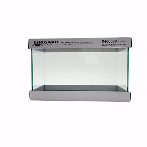 Lifegard Aquatics R460089 5 Gallon Rimless Clear Glass Aquarium 5Mm Thick Glass thumb #5